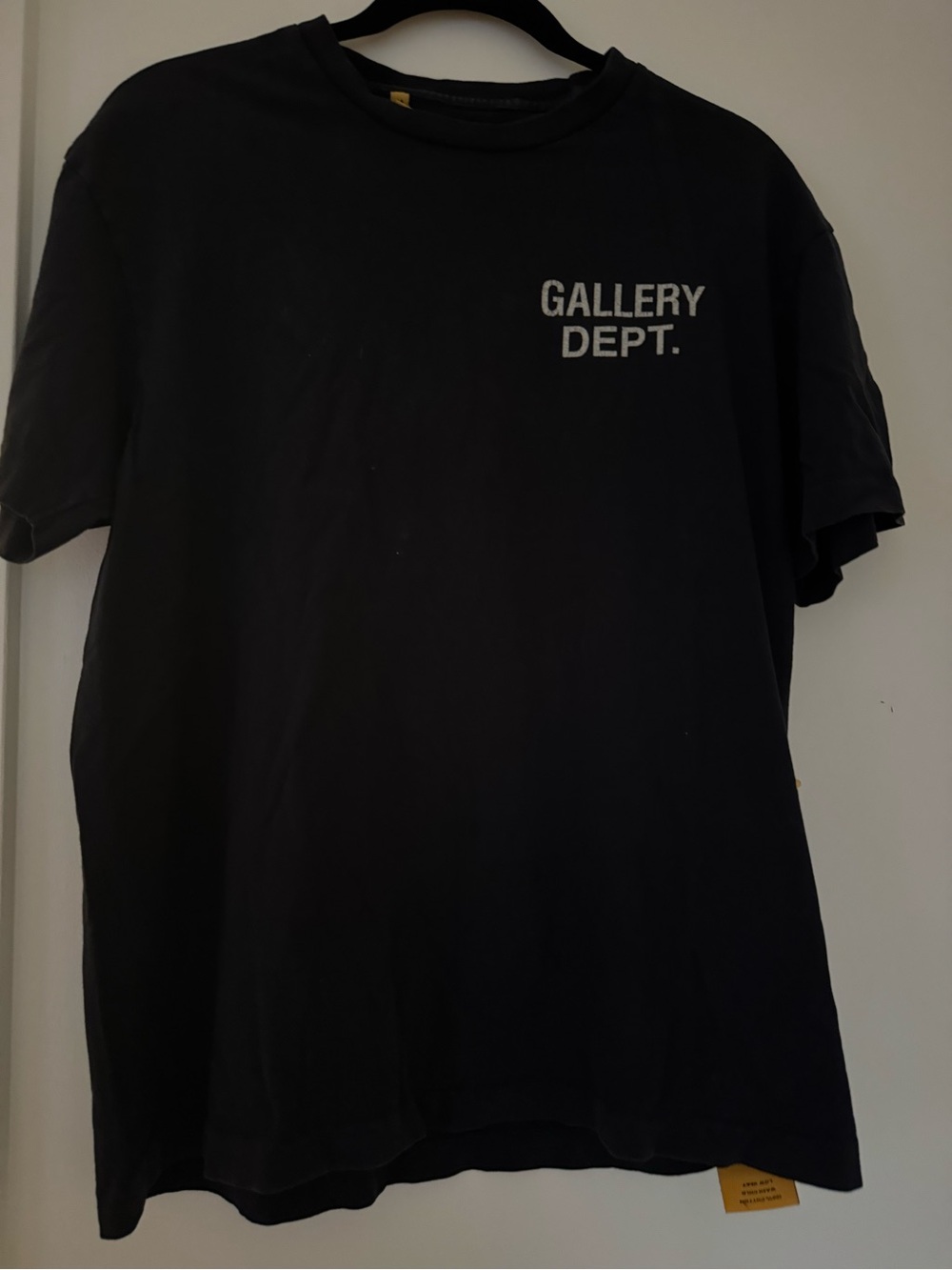Gallery Dept Navy Short Sleeve Logo Tee